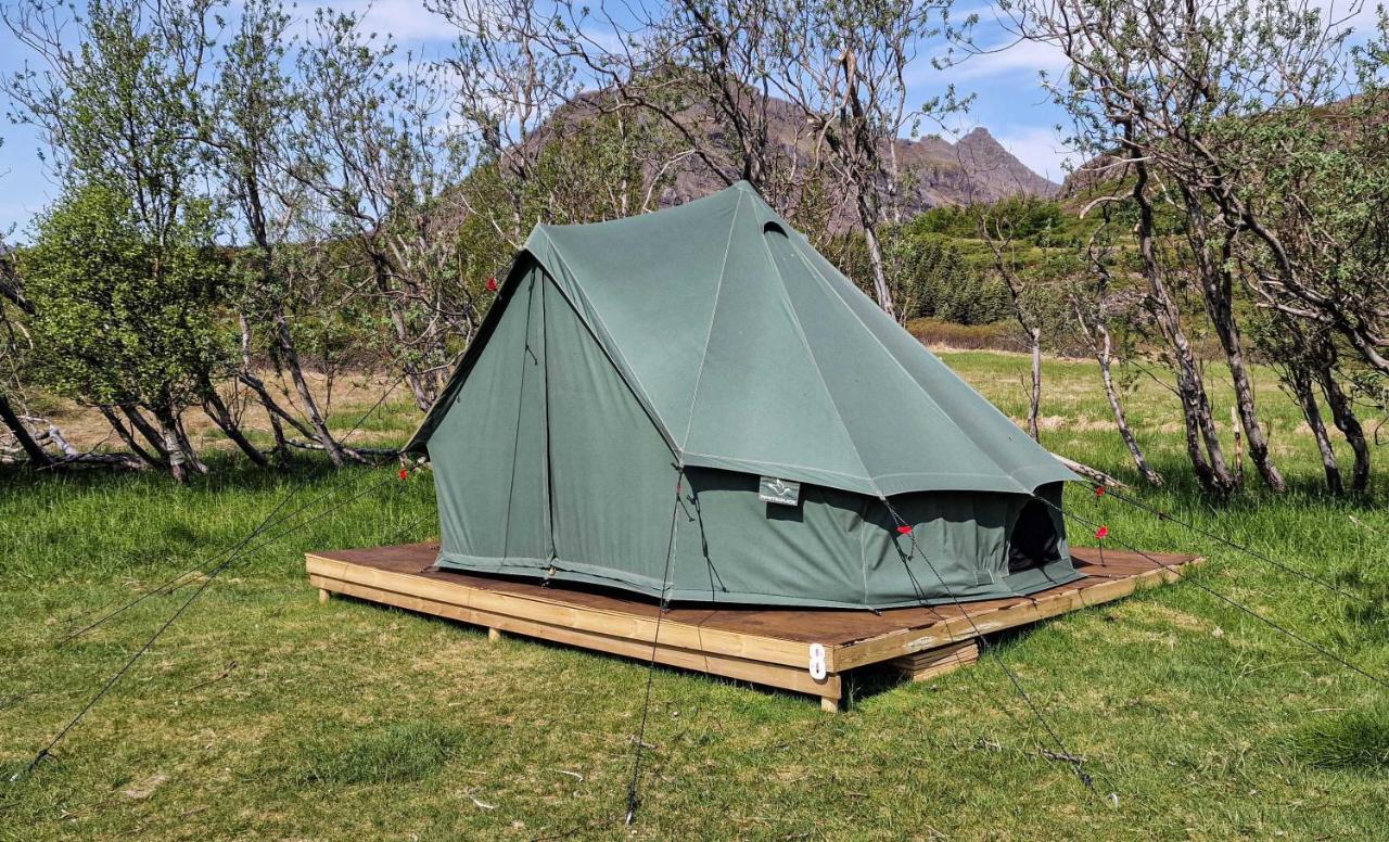 Haukafell Camping - Tents For Rents Höfn Exteriör bild