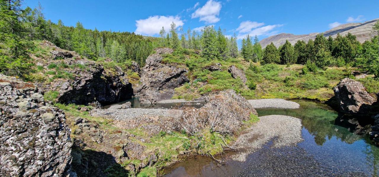 Haukafell Camping - Tents For Rents Höfn Exteriör bild